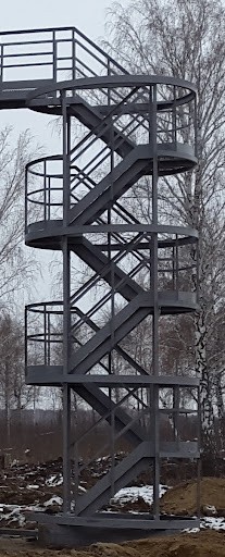 Лестница шахтная от РВС