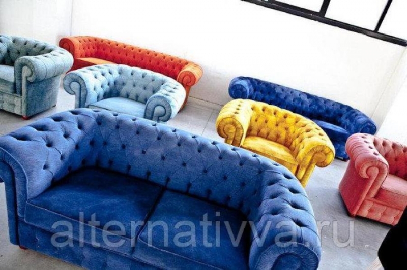 Диваны Честер Стильный, Красивый, Удобный диван Chesterfield