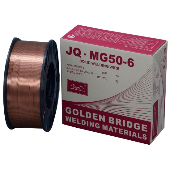 Golden Bridge проволока сварочная омедненная JQ.MG50-6 ER70S-6