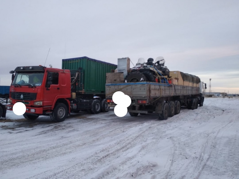 Грузоперевозки на север Красноярского края