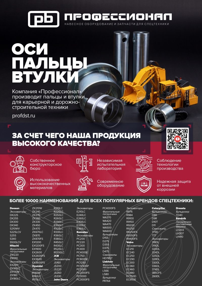 Оси, пальцы, втулки от производителя
