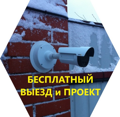 Видеонаблюдение за домом дачей коттеджем