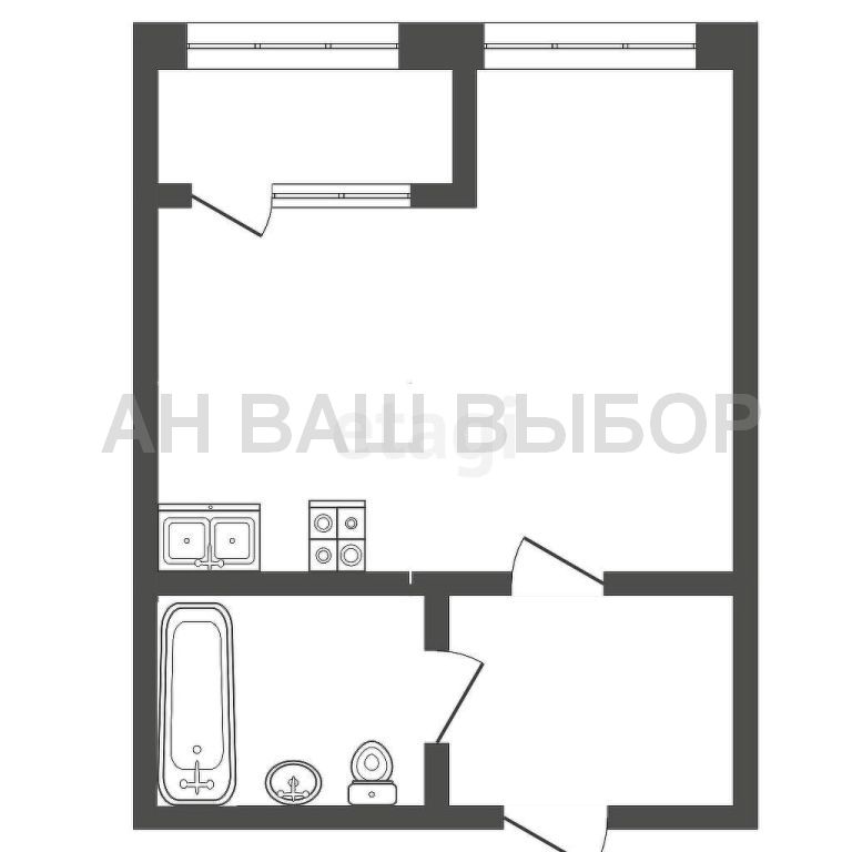 Продатся 1к квартира в Тюмени, Павла Никольского, 10