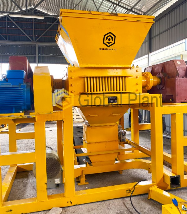 Шредер для измельчения шин Global Recycler 200