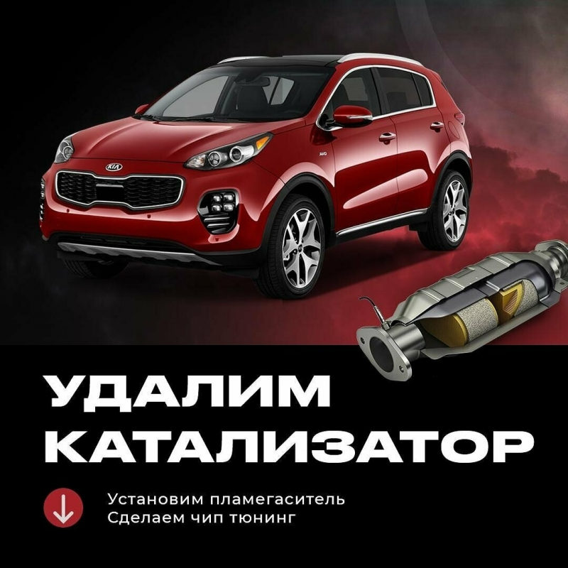 Удаление катализатора бесплатно