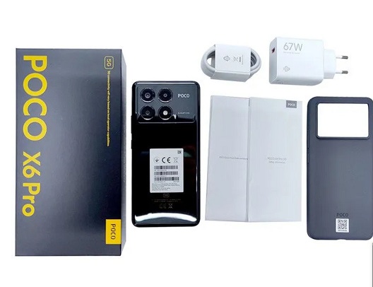 Смартфон poco x6 pro 5g 8256 гб, черный новинка