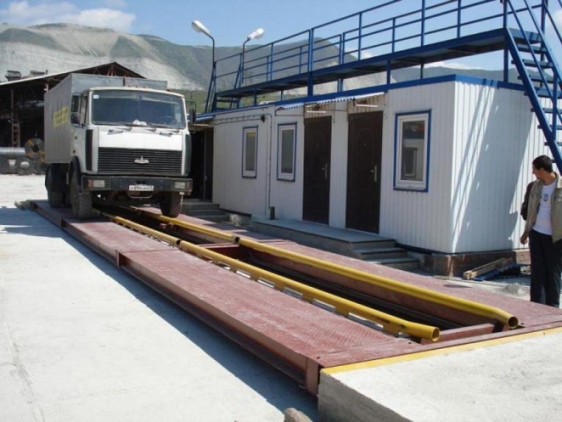 Baгонныe и Aвтoмобильныe вecы Tитaн oт 30 до 200 тн. Нaдeжнo