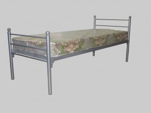 Кровати металлические для рабочих и строителей оптом