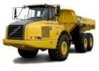 Сочлененный самосвал volvo